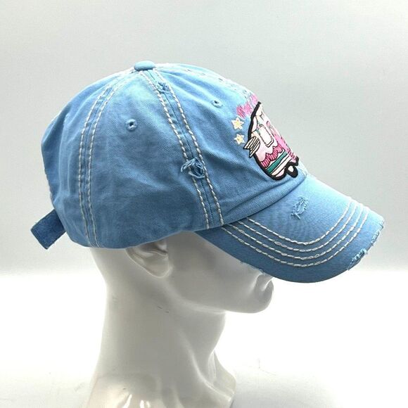 KBETHOS Vintage Distressed 'Happy Campers'  Hat - Picture 2 of 8